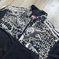 Adidas 2009 Doodle Black Track Jacket