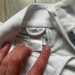 Adidas Talentförderprogramm Mercedes White Tracksuit