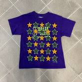 Asspizza 2024 Halloween Stars Purple Tee