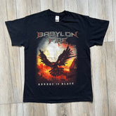 Babylon Fire 2017 "Heresy In Black" Tee