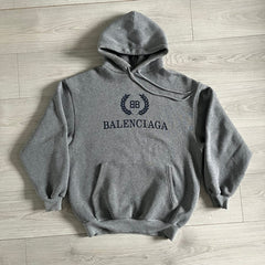 Balenciaga BB Crest Logo Hoodie