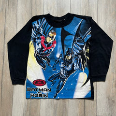 Batman & Robin 1997 AOP Promo Longsleeve Tee