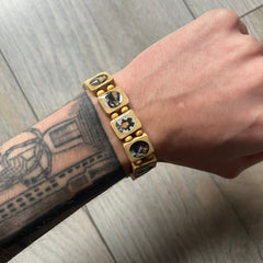 Bazo 1199 "Forever 27 Club" Beige Bracelet