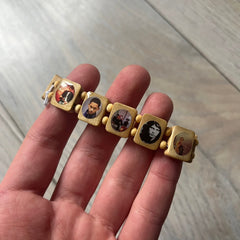 Bazo 1199 "Forever 27 Club" Beige Bracelet