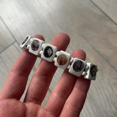 Bazo 1199 "Forever 27 Club" White Bracelet