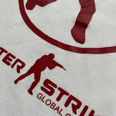CS:GO White & Red Logo 2010's Tee