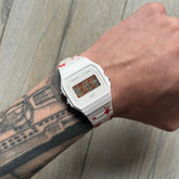 Casio F-91W "Bloody" Sample White Digital Watch