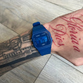 Casio F-91W "Blue Moon" Sample Dark Blue Digital Watch