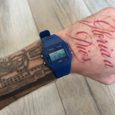 Casio F-91W "Deep-sea Blue" Dark Blue Digital Watch