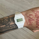 Casio F-91W "Football Pitch" White Digital Watch