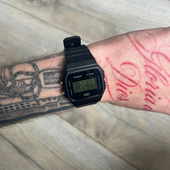 Casio F-91W "Matrix" Green & Black Digital Watch