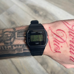 Casio F-91W "Matrix" Green & Black Digital Watch