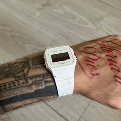 Casio F-91W "Poland" White Digital Watch