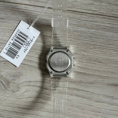 Casio F-91W "Rainbow" Clear Digital Watch
