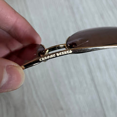 Chrome Hearts Aviator Stains Gold Sunglasses