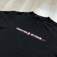 Counter Strike 2000's Logo Black Tee