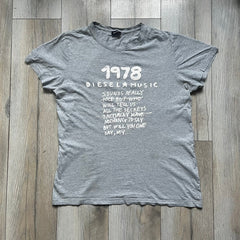 Diesel Music 1978 Gray Tee