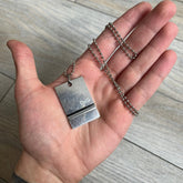 Dolce & Gabbana 2000's 3 Lines Dog Tag Necklace