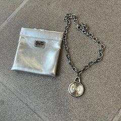 Dolce & Gabbana 2000's Circular Pendant Necklace