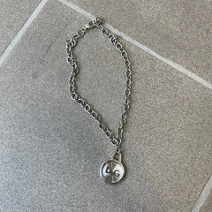Dolce & Gabbana 2000's Circular Pendant Necklace