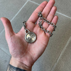 Dolce & Gabbana 2000's Circular Pendant Necklace