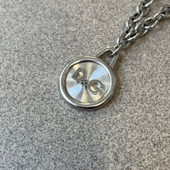 Dolce & Gabbana 2000's Circular Pendant Necklace