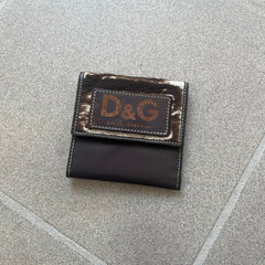 Dolce & Gabbana 2000's Cow-Print Wallet