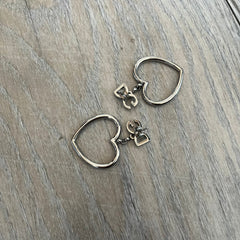 Dolce & Gabbana 2000's Heart Earrings