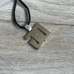Dolce & Gabbana 2000's Overlap Logo Necklace