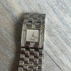 Dolce & Gabbana Rhinestones Analog Watch