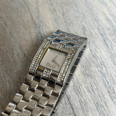 Dolce & Gabbana Rhinestones Analog Watch