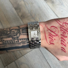 Dolce & Gabbana Rhinestones Analog Watch