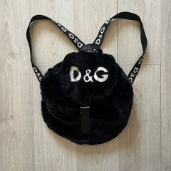 Dolce & Gabbana Faux Fur Backpack