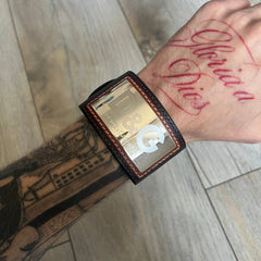 Dolce & Gabbana Logo Leather Bracelet