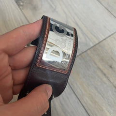 Dolce & Gabbana Logo Leather Bracelet