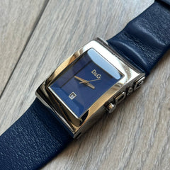 Dolce & Gabbana Navy & Silver Analog Watch