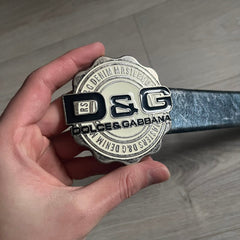 Dolce & Gabbana Round Stamp Belt