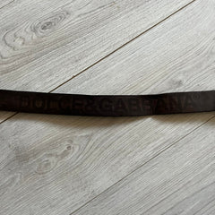 Dolce & Gabbana 'USA Flag' Leather Belt