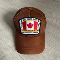 Dsquared2 All But The Flag Brown Cap