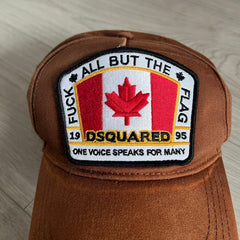 Dsquared2 All But The Flag Brown Cap