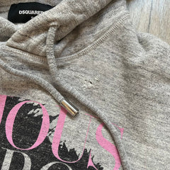 Dsquared2 Vicious Bros SS2019 Gray Hoodie
