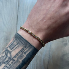 Givenchy Gold-Tone Vintage Chain Bracelet