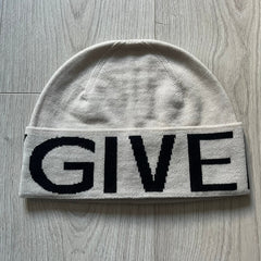 Givenchy Jacquard Logo Beanie Beige