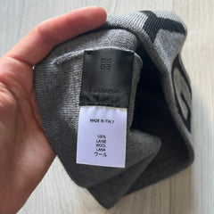 Givenchy Jacquard Logo Beanie Gray