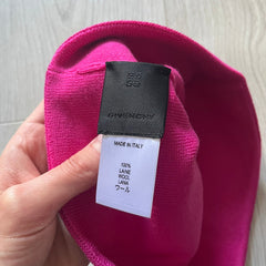 Givenchy Jacquard Logo Beanie Pink