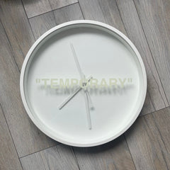 Ikea Markerad x Virgil Abloh 'Temporary' Wall Clock