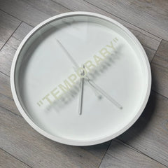 Ikea Markerad x Virgil Abloh 'Temporary' Wall Clock