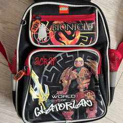 Lego Bionicle 2010 Glatorian Ackar Backpack