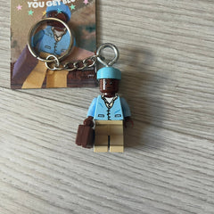 Lego Tyler The Creator Call me if you get Block Keychain
