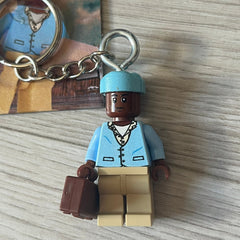 Lego Tyler The Creator Call me if you get Block Keychain